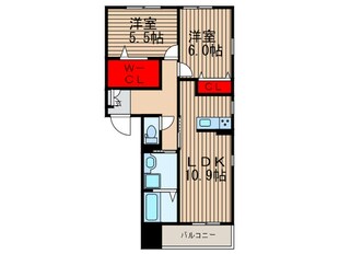 シュロスの物件間取画像